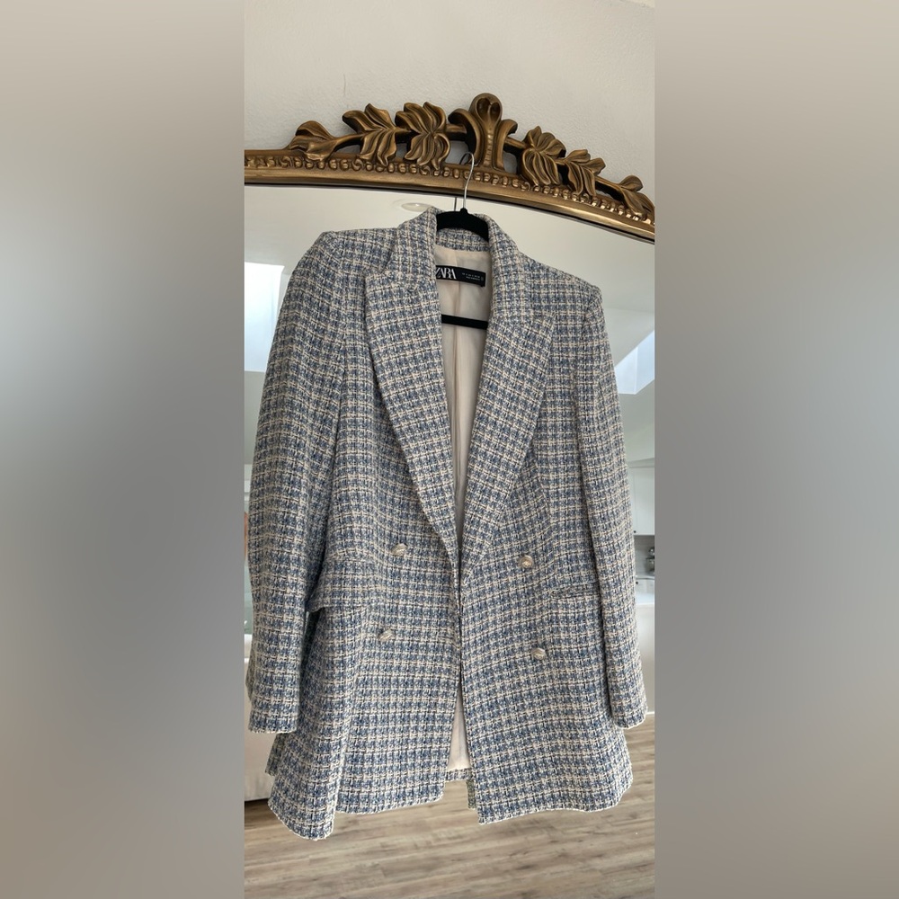 Zara blue blazer
